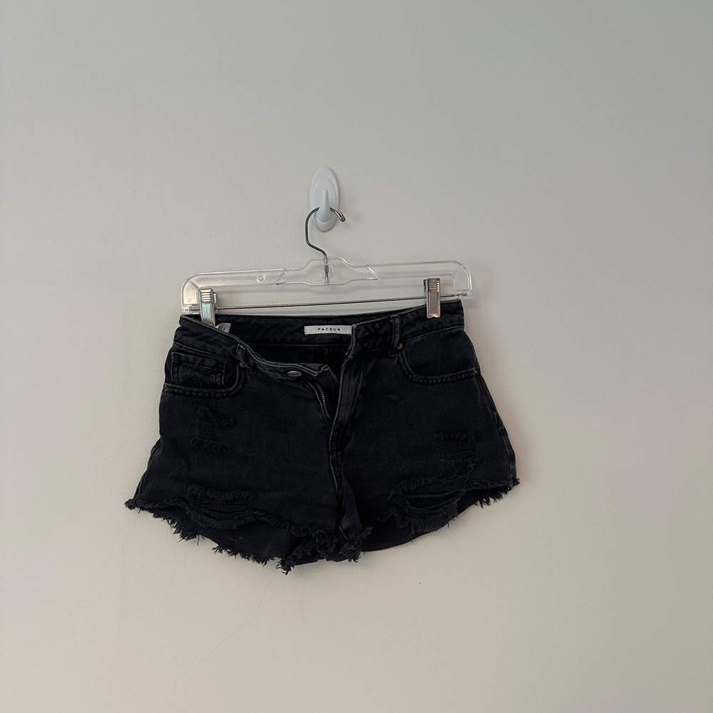 Pacsun Black Jean Shorts
